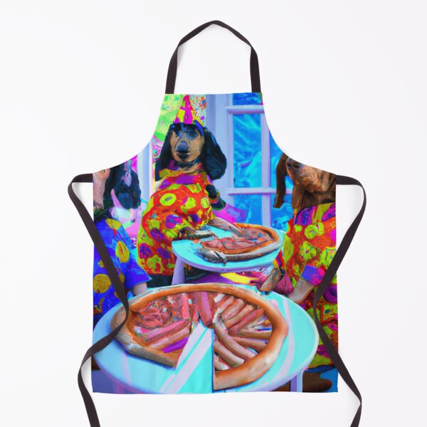 Item preview, Weiner dog Pizza Party designed and sold by Bakesales.