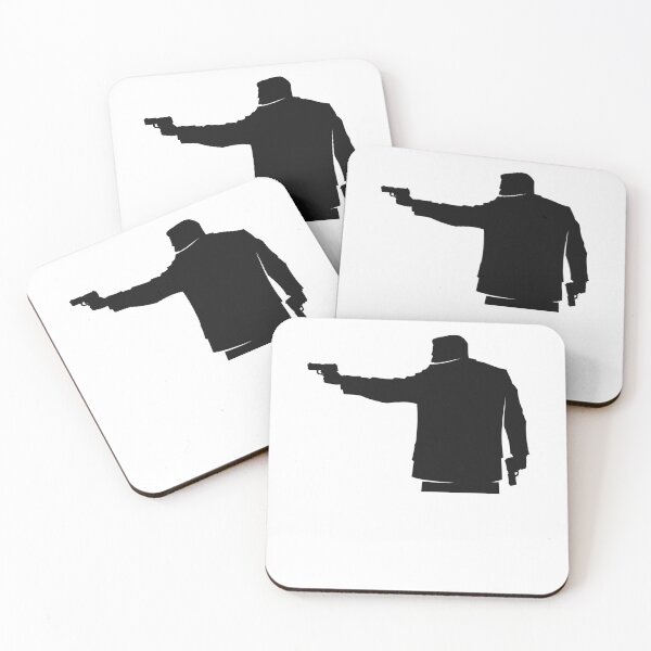 Item preview, Man with Two Pistols designed and sold by mkzmerch.
