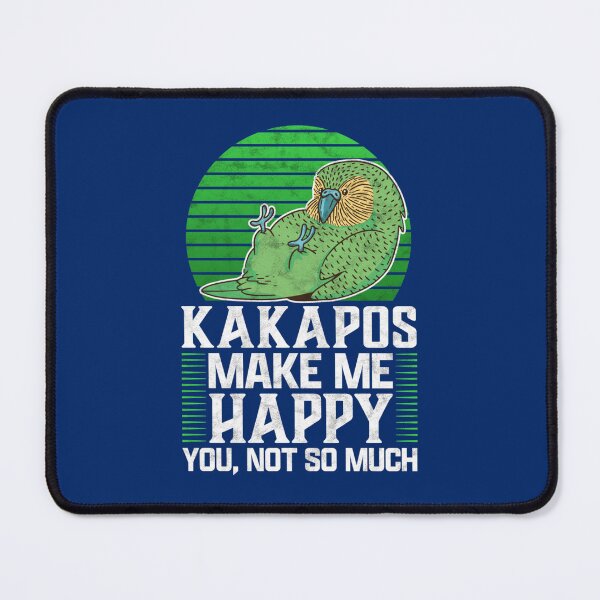 Item preview, Kakapo machen glücklich Neuseeland Papagei Spruch designed and sold by kaylencornett12.