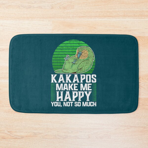 Item preview, Kakapo machen glücklich Neuseeland Papagei Spruch   designed and sold by kaylencornett12.