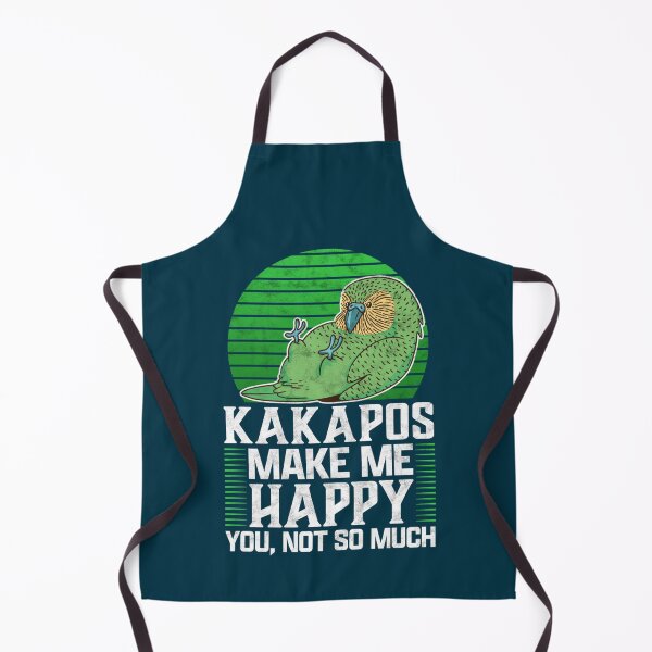 Item preview, Kakapo machen glücklich Neuseeland Papagei Spruch designed and sold by kaylencornett12.