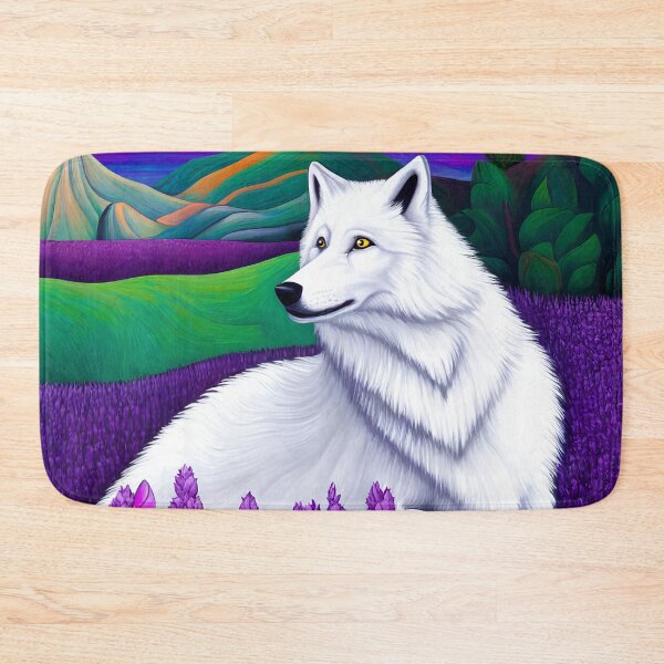 Item preview, White Wolf in the Garden designed and sold by Kestrelle.