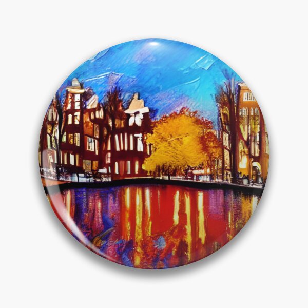 Item preview, Amsterdam Artwork, Textured Painting designed and sold by viewgraphics.