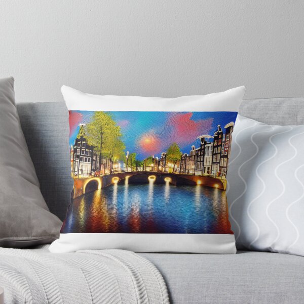 Item preview, Amsterdam Artwork, Textured Painting designed and sold by viewgraphics.