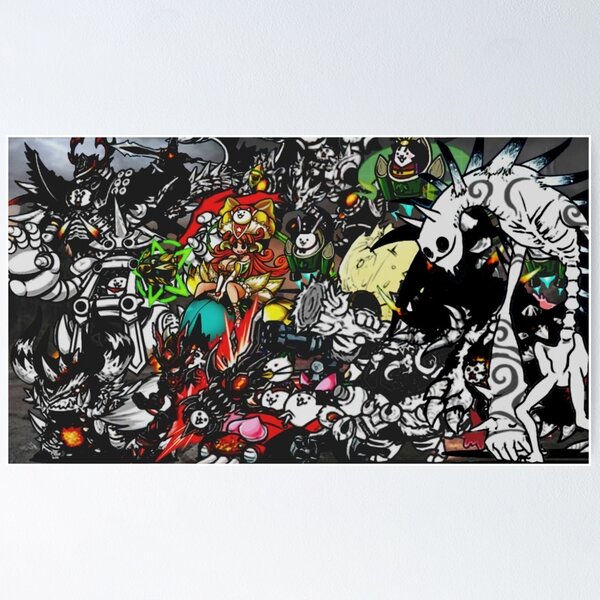 Item preview, #9 (Cats) 戦争！ designed and sold by SNSxMAYHEM.
