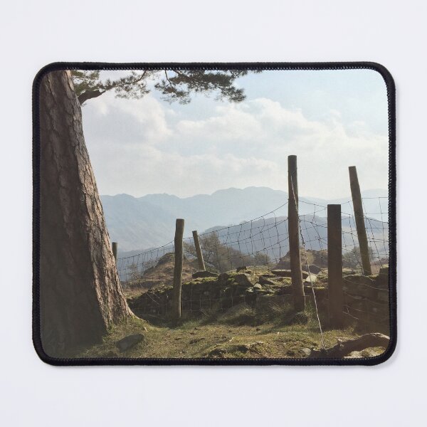 Item preview, North British Countryside: A Pine Tree in the Mountains designed and sold by thelemmingface.