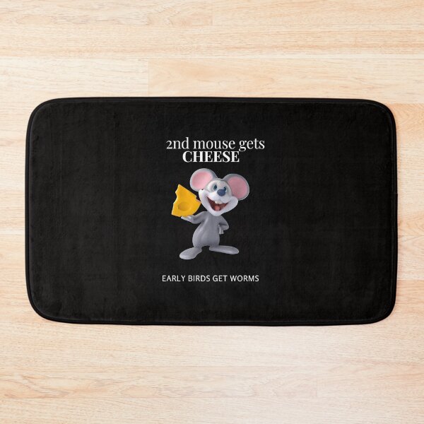 Item preview, The early bird does get the worm this is true, but being early is not so good for the mouse! designed and sold by BillyTeee.