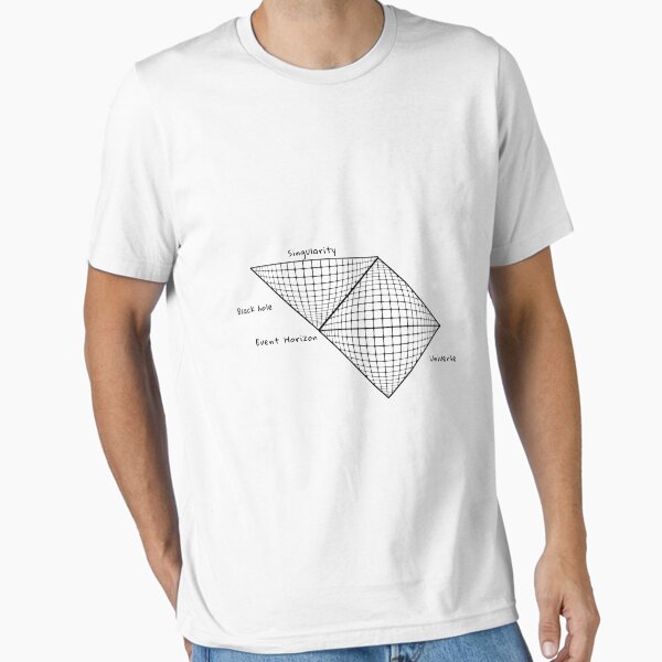 Vista previa del artículo con la obra «Brian Cox Penrose Diagrama Blanco», diseñado y vendido por LigerDesign.