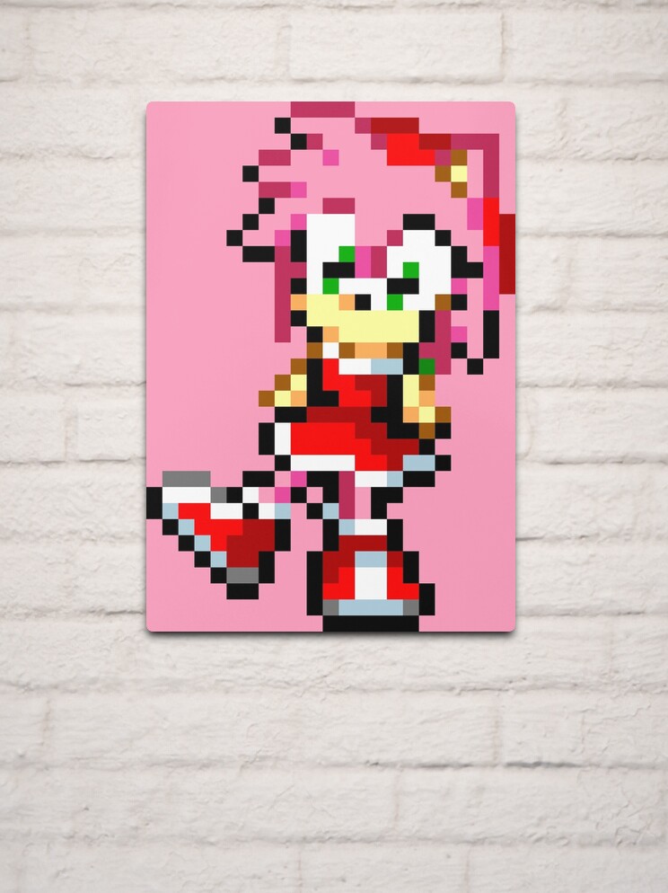 Higher resolution sprite artwork of classic Amy Rose, found within