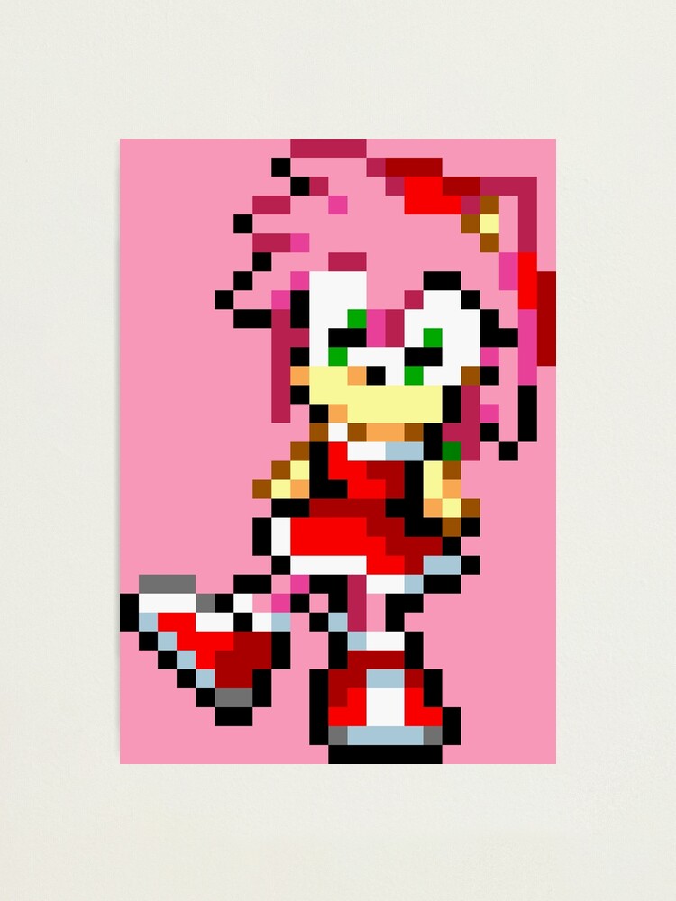 Sonic 2 Pink Edition Amy Rose Sprites (with Extra) by