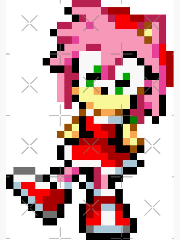 Pixilart - NEW SONIC SPRITE by Silly-Wolf