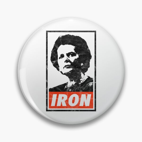 Item preview, Iron (White Worn Look) designed and sold by politicalamity.