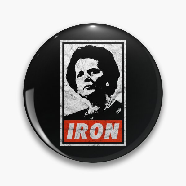 Item preview, Iron (Black Worn Look) designed and sold by politicalamity.
