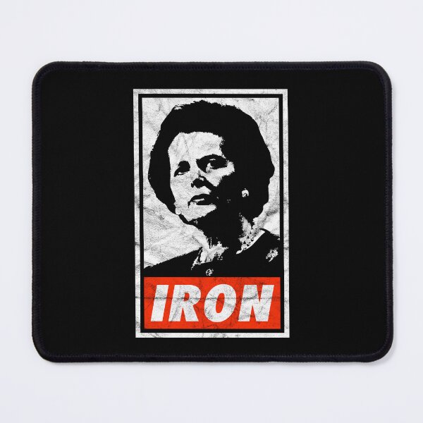 Item preview, Iron (Black Worn Look) designed and sold by politicalamity.
