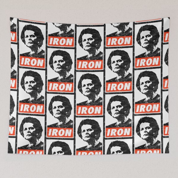 Item preview, Iron (White Worn Look) designed and sold by politicalamity.