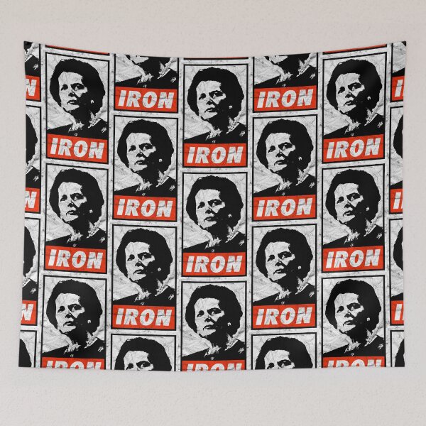 Item preview, Iron (Black Worn Look) designed and sold by politicalamity.