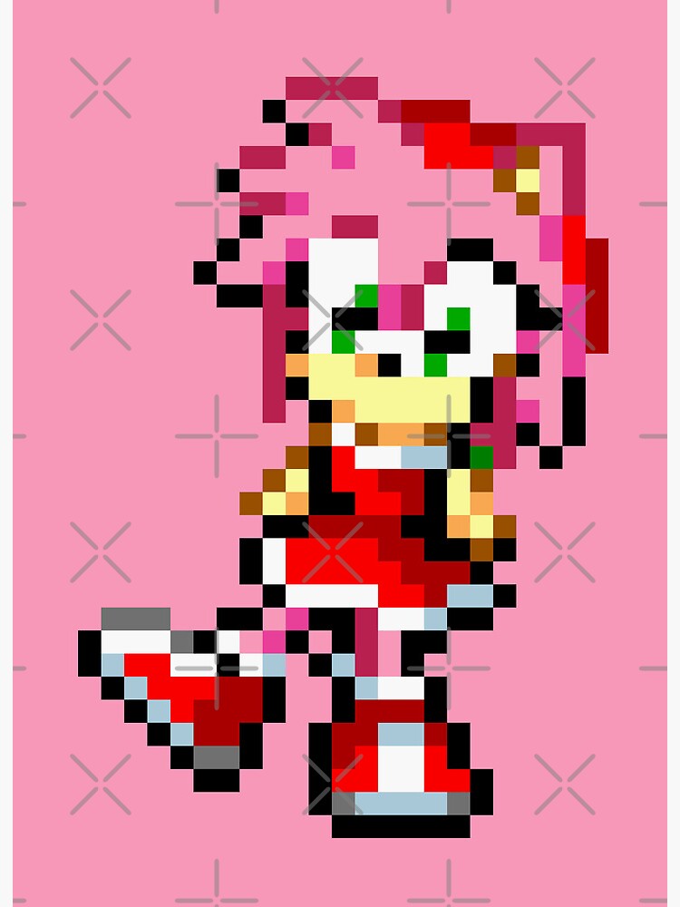 Pixilart - NEW SONIC SPRITE by Silly-Wolf