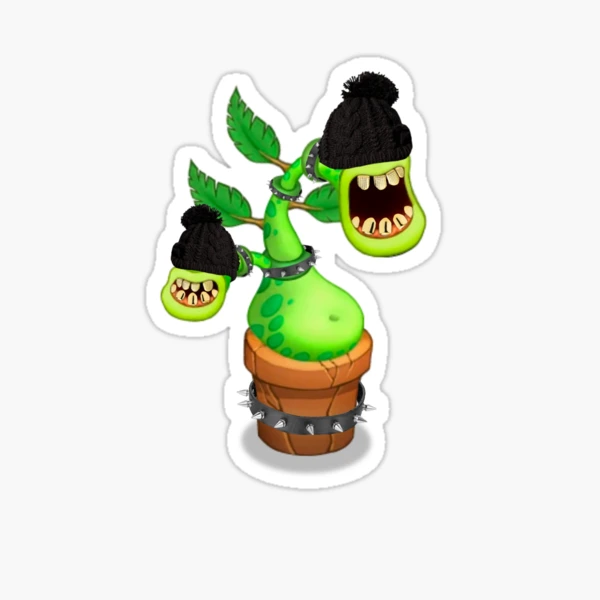 Plant Epic Wubbox Sticker for Sale by Cosmos-Factor77