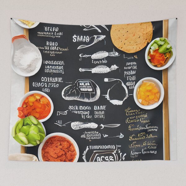 Item preview, Fresh Mexican Food Menu designed and sold by MixinMadness.