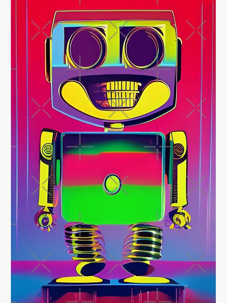 Robotics Stem Steam Science SciFi Colorful Cute Robot Sticker for Sale by  CattlettArt