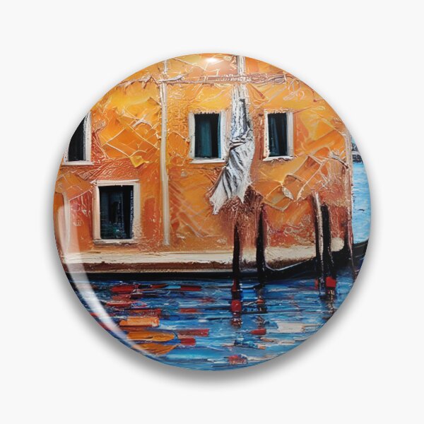 Artikelvorschau, Venedig-Wandkunst, pastose Malerei, strukturierte Malerei, Italien-Malerei, Venedig-Wand-Dekor, Stadtmalerei entworfen und verkauft von viewgraphics.