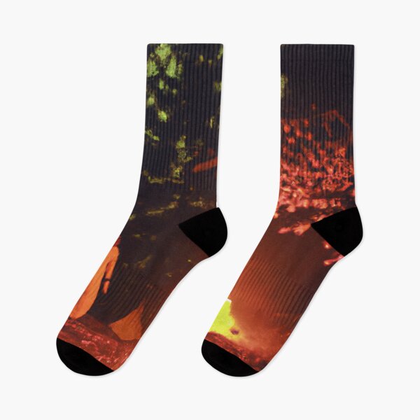 Item preview, Bonfire in the woods at night designed and sold by Bakesales.