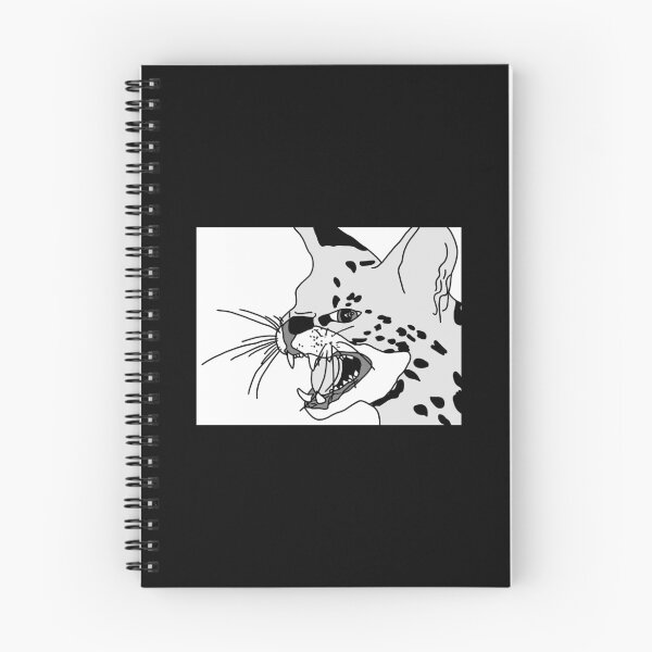 Item preview, Angry Kitty Digital Illustration Grey Scale designed and sold by Bennett Swanson.