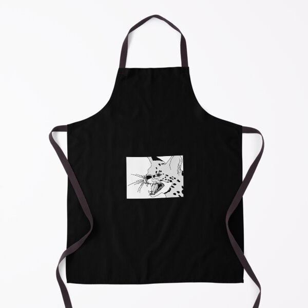 Item preview, Angry Kitty Digital Illustration Grey Scale designed and sold by Bennett Swanson.