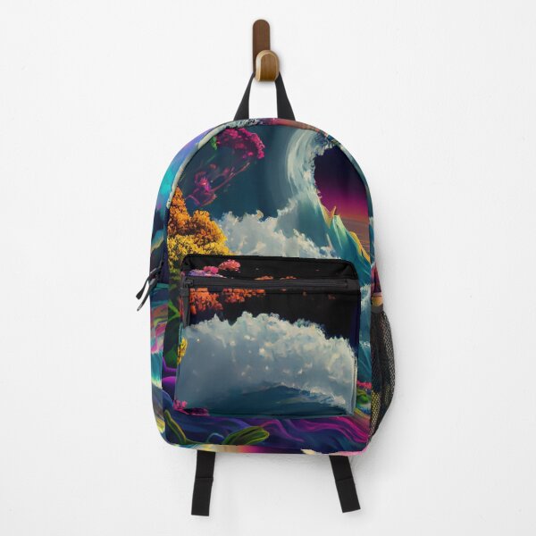 Item preview, Iridescent Full Moon Sweet Florals Stormy Night designed and sold by Orianah.