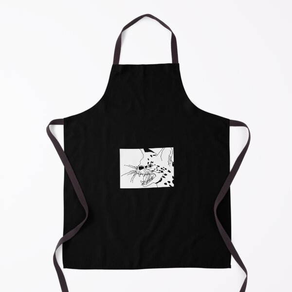 Item preview, Angry Kitty Digital Illustration Black And White designed and sold by Bennett Swanson.