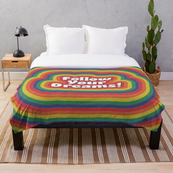 Item preview, Follow Your Dreams Rainbow Pattern designed and sold by FrazellaDesigns.