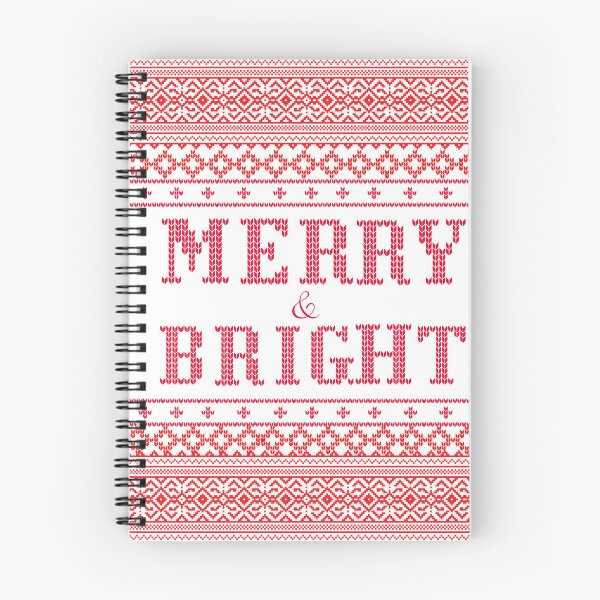 Item preview, Christmas Knitted Texture Knitted Christmas Seamless Pattern Merry and Bright designed and sold by Apkdesigner.