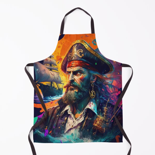 Item preview, Living Life in Colour Series - Pirate designed and sold by AICreateWorlds.