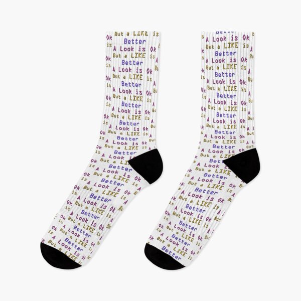 Item preview, Copy of A Look is Ok, But a LIKE is Better designed and sold by Huskyyy Designs.