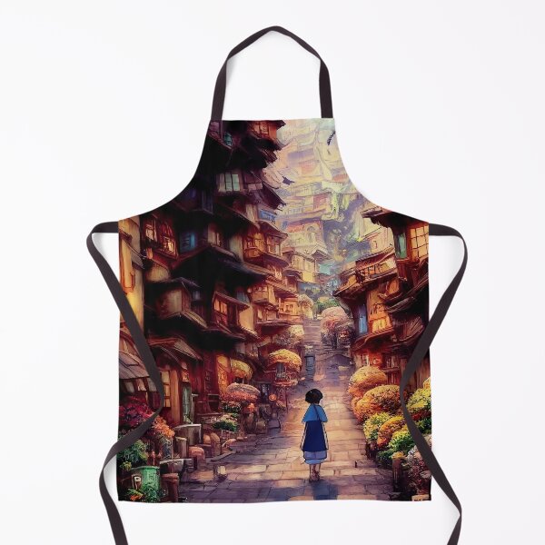 Item preview, Spirited Away Town by RudeKittenDesigns designed and sold by rudekitten.