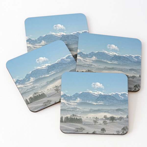 Item preview, Snowy Mountain Village designed and sold by JohnManuelPhoto.