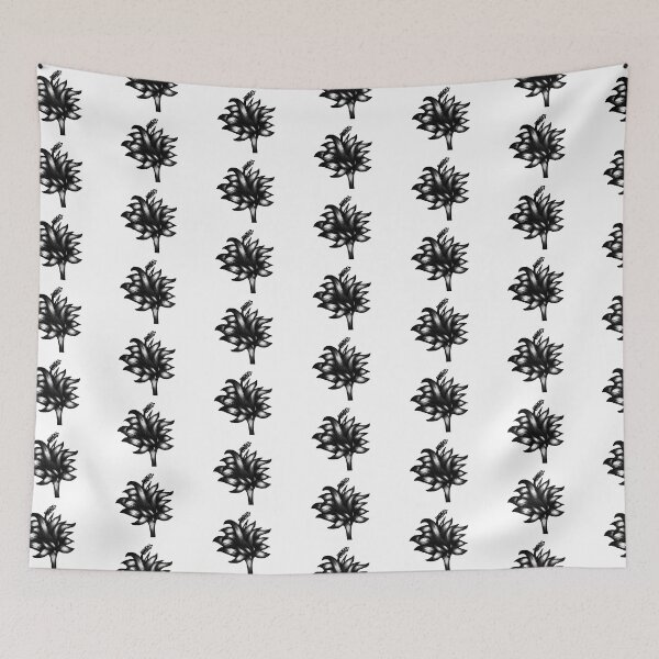 Item preview, Pretty Flower Digital Illustration Black And White designed and sold by Bennett Swanson.