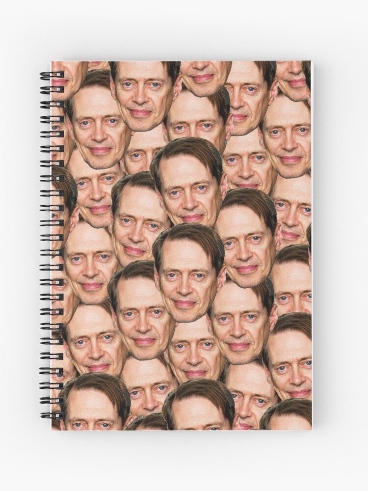 Steve Buscemi trending Head Design Spiral Notebook