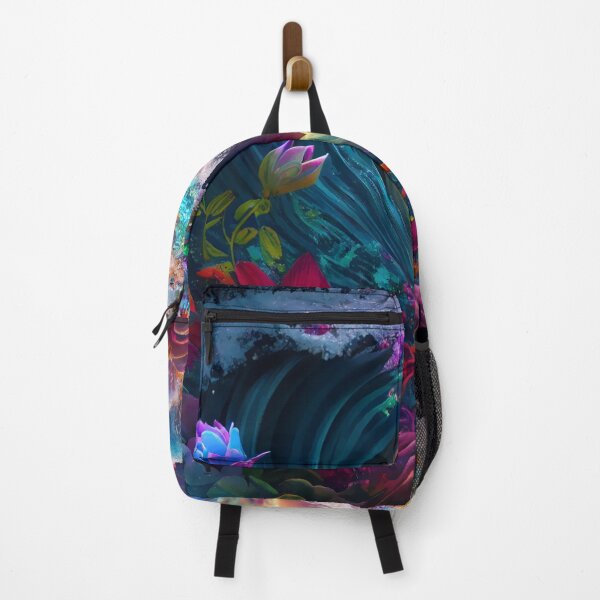 Item preview, Iridescent Floral Stormy Ocean Nights designed and sold by Orianah.