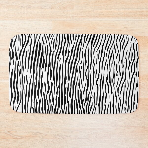 Item preview, Black and White Animal Stripes Vector Abstract Design designed and sold by patternsoup.