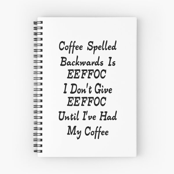 Item preview, Coffee Spelled Backwards designed and sold by Jacksonso.