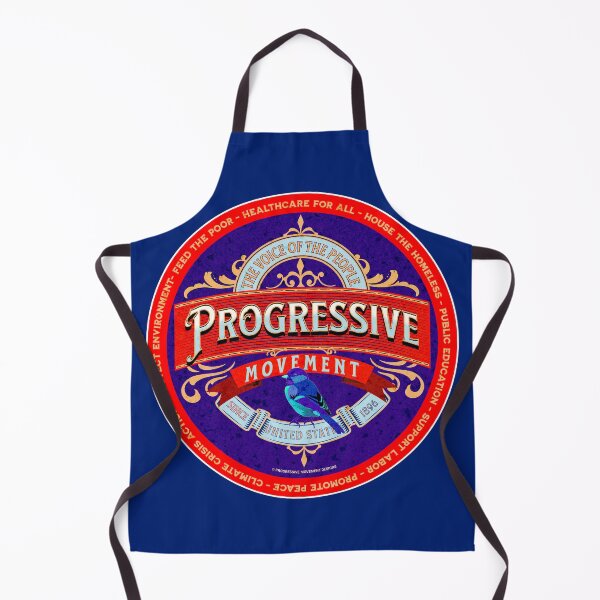 Item preview, PMD00138 Progressive Movement Designs timeless vintage sign with with bird and policy goals for progressives designed and sold by ProgressiveLeft.