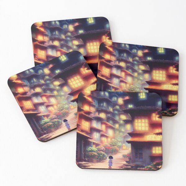 Item preview, Spirited Away Town by RudeKittenDesigns designed and sold by rudekitten.