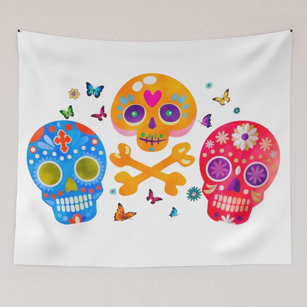 Item preview, Cute Sugar Skulls designed and sold by Gothic Fantasy.