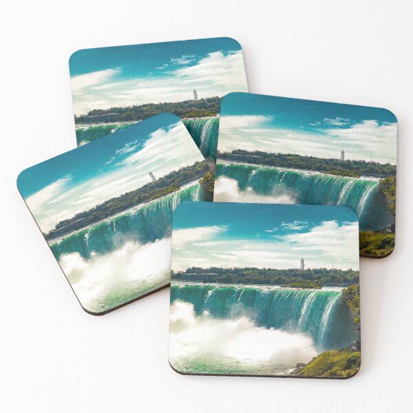 Item preview, Niagara Falls Landscape Oil Paint, Famous Waterfalls, Winter In Niagara Falls  designed and sold by Trendymotion.