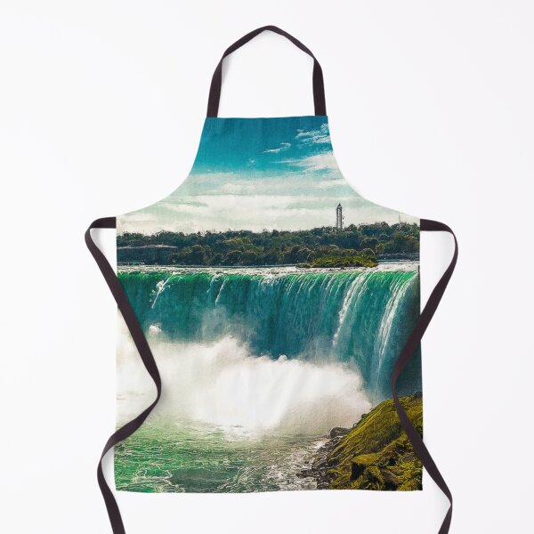 Item preview, Niagara Falls Landscape Oil Paint, Famous Waterfalls, Winter In Niagara Falls designed and sold by Trendymotion.