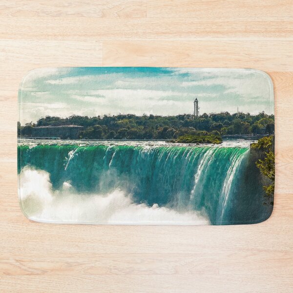 Item preview, Niagara Falls Landscape Oil Paint, Famous Waterfalls, Winter In Niagara Falls  designed and sold by Trendymotion.