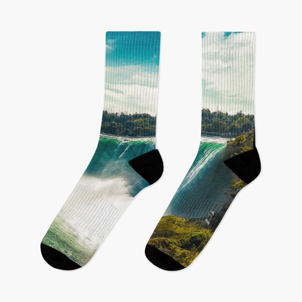 Item preview, Niagara Falls Landscape Oil Paint, Famous Waterfalls, Winter In Niagara Falls  designed and sold by Trendymotion.