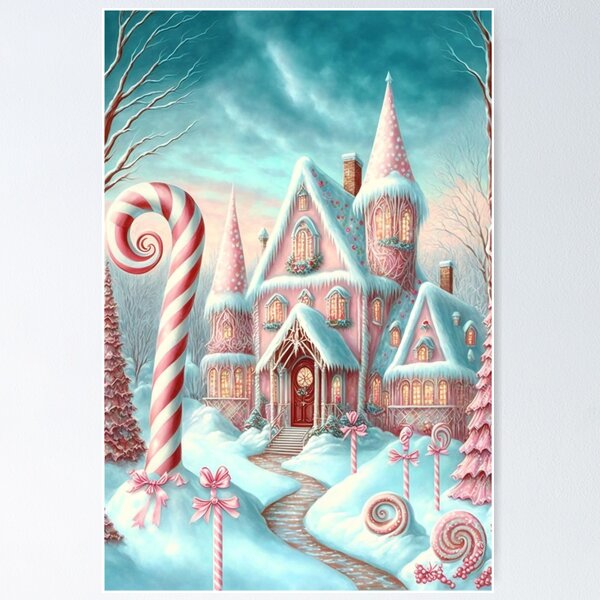 Item preview, Christmas Fairytale Land with Candy Canes! designed and sold by AICreateWorlds.