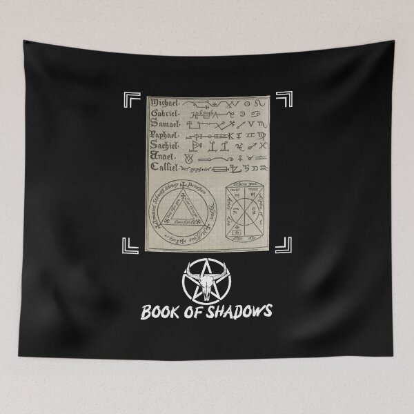 Item preview, Book Of Shadows Sign And Symbol designed and sold by darknessjeff86.